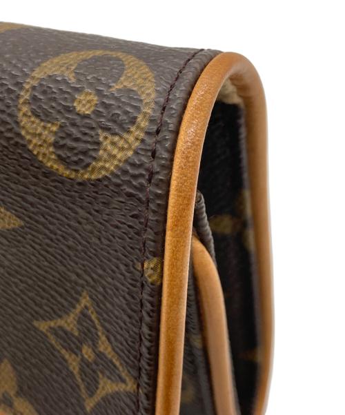 LOUIS VUITTON（ルイ ヴィトン）LOUIS VUITTON (ルイ ヴィトン) モノグラム ポシェットツインPM ベージュ×ブラウンの古着・服飾アイテム