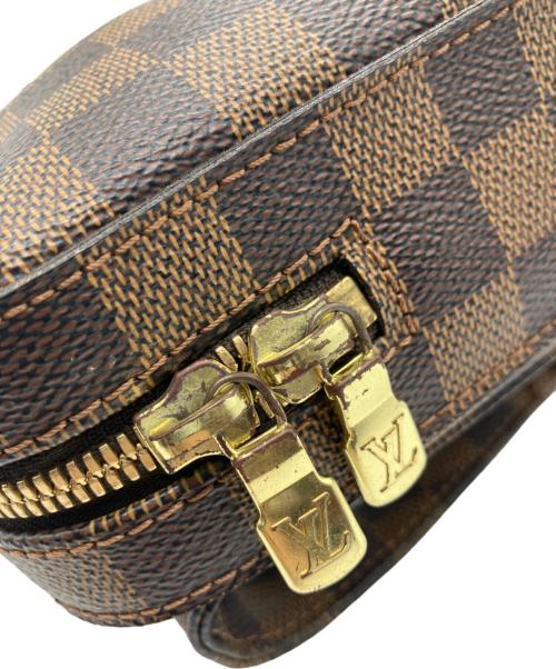 LOUIS VUITTON（ルイ ヴィトン）LOUIS VUITTON (ルイ ヴィトン) ダミエ ジェロニモス ベージュ×ブラウンの古着・服飾アイテム