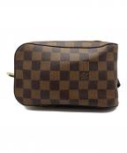 LOUIS VUITTONルイ ヴィトン）の古着「ダミエ ジェロニモス」｜ベージュ×ブラウン