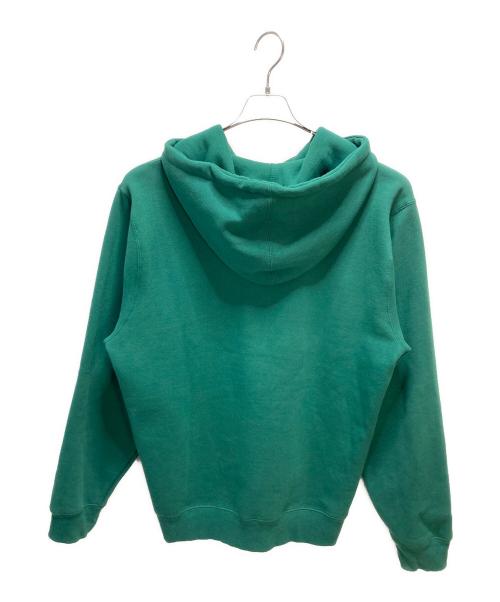 stussy（ステューシー）stussy (ステューシー) Fire Hoodie グリーン サイズ:Lの古着・服飾アイテム