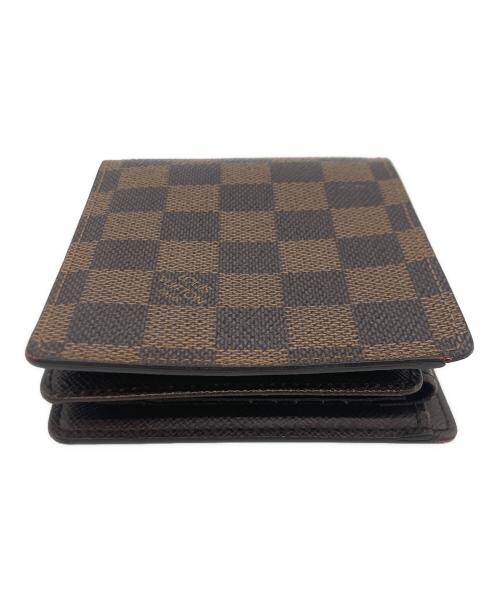 LOUIS VUITTON（ルイ ヴィトン）LOUIS VUITTON (ルイ ヴィトン) ダミエ ポルトフォイユ・フロリン ブラウンの古着・服飾アイテム