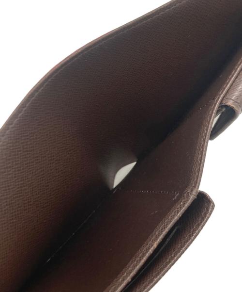 LOUIS VUITTON（ルイ ヴィトン）LOUIS VUITTON (ルイ ヴィトン) ダミエ ポルトフォイユ・フロリン ブラウンの古着・服飾アイテム