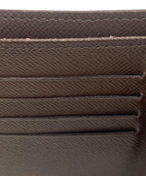LOUIS VUITTON（ルイ ヴィトン）LOUIS VUITTON (ルイ ヴィトン) ダミエ ポルトフォイユ・フロリン ブラウンの古着・服飾アイテム
