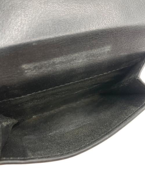 Saint Laurent Paris（サンローランパリ）Saint Laurent Paris (サンローランパリ) SAINT LAURENT 3つ折り財布 ブラックの古着・服飾アイテム