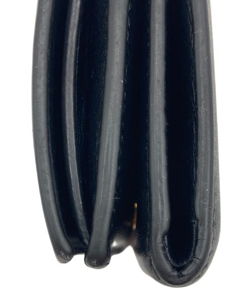 Saint Laurent Paris（サンローランパリ）Saint Laurent Paris (サンローランパリ) SAINT LAURENT 3つ折り財布 ブラックの古着・服飾アイテム