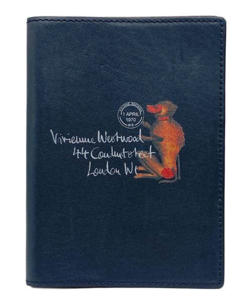 Vivienne Westwood（ヴィヴィアンウエストウッド）Vivienne Westwood (ヴィヴィアンウエストウッド) Vivienne Westwood 手帳カバー ネイビーの古着・服飾アイテム
