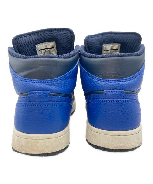 NIKE（ナイキ）NIKE (ナイキ) Air Jordan 1 Mid ネイビー×ブルー サイズ:US 8の古着・服飾アイテム