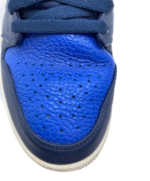 NIKE（ナイキ）NIKE (ナイキ) Air Jordan 1 Mid ネイビー×ブルー サイズ:US 8の古着・服飾アイテム