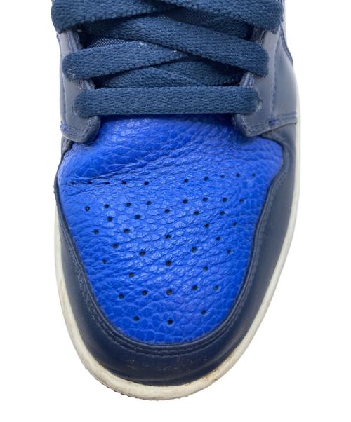 NIKE（ナイキ）NIKE (ナイキ) Air Jordan 1 Mid ネイビー×ブルー サイズ:US 8の古着・服飾アイテム