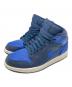 NIKE（ナイキ）の古着「Air Jordan 1 Mid」｜ネイビー×ブルー