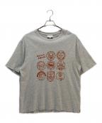 maison kitsuneメゾンキツネ）の古着「Ivy League T-Shirt」｜グレー