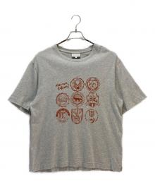 maison kitsune（メゾンキツネ）の古着「Ivy League T-Shirt」｜グレー