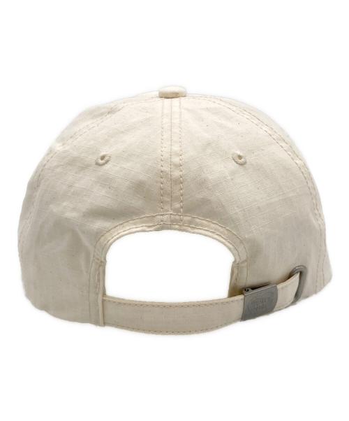 HUMAN MADE（ヒューマンメイド）HUMAN MADE (ヒューマンメイド) DRY ALLS 5 PANEL RIP STOP CAP ネイビー×ベージュの古着・服飾アイテム