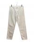 LIVING CONCEPT（リビングコンセプト）の古着「5POCKET DENIM PANTS」｜ホワイト
