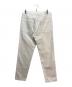 LIVING CONCEPT (リビングコンセプト) 5POCKET DENIM PANTS ホワイト サイズ:L 未使用品：8000円