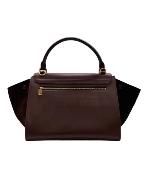 CELINE（セリーヌ）CELINE (セリーヌ) CELINE (セリーヌ) 　トラペーズ ワインレッドの古着・服飾アイテム