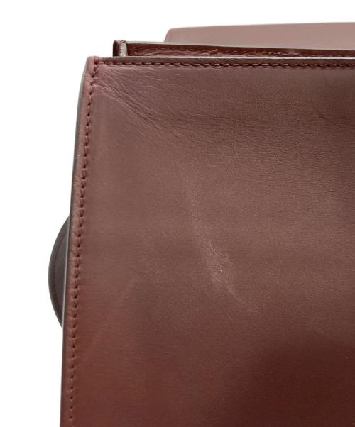 CELINE（セリーヌ）CELINE (セリーヌ) CELINE (セリーヌ) 　トラペーズ ワインレッドの古着・服飾アイテム