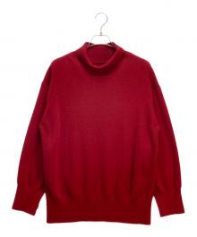 deres（デレス）の古着「deres カシミヤ混ニット」｜レッド