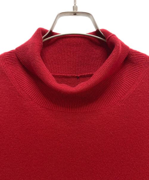 deres（デレス）deres (デレス) deres カシミヤ混ニット レッド サイズ:Fの古着・服飾アイテム