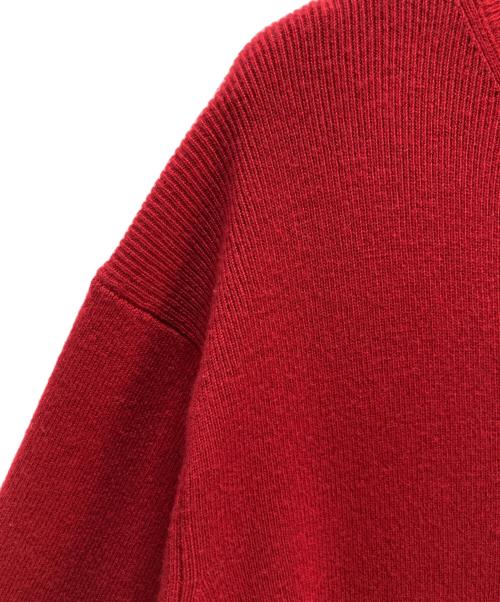 deres（デレス）deres (デレス) deres カシミヤ混ニット レッド サイズ:Fの古着・服飾アイテム