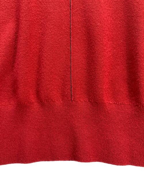 deres（デレス）deres (デレス) deres カシミヤ混ニット レッド サイズ:Fの古着・服飾アイテム