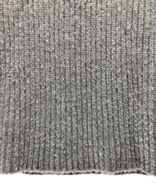 deres（デレス）deres (デレス) deres qualia double neck pullover TYPE B グレー サイズ:Fの古着・服飾アイテム