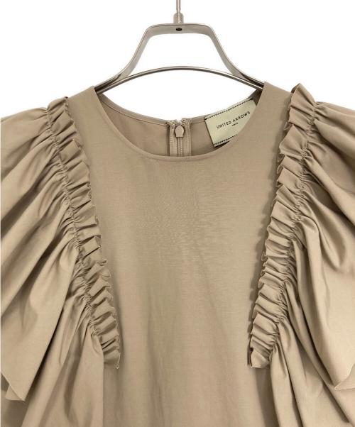 UNITED ARROWS（ユナイテッドアローズ）UNITED ARROWS (ユナイテッドアローズ) ノースリーブワンピース カーキ サイズ:36の古着・服飾アイテム