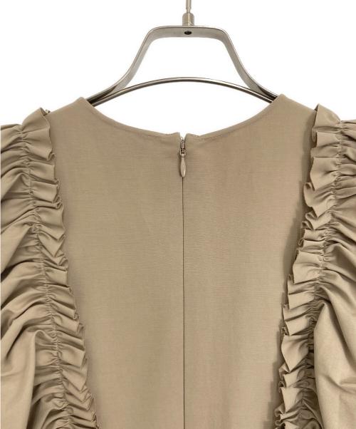 UNITED ARROWS（ユナイテッドアローズ）UNITED ARROWS (ユナイテッドアローズ) ノースリーブワンピース カーキ サイズ:36の古着・服飾アイテム