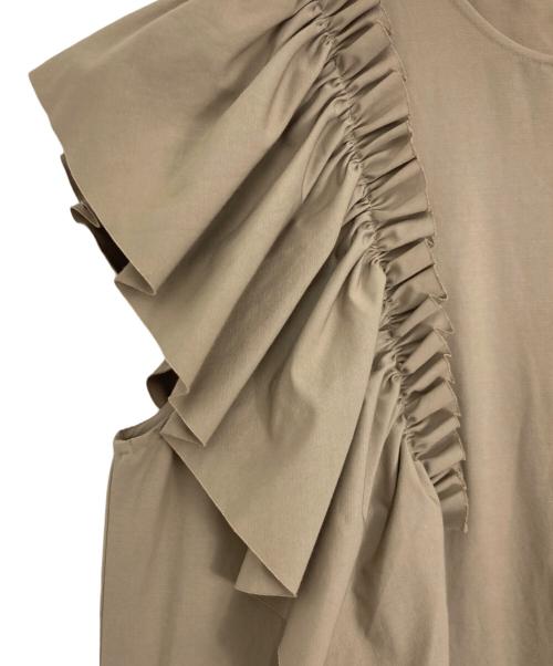 UNITED ARROWS（ユナイテッドアローズ）UNITED ARROWS (ユナイテッドアローズ) ノースリーブワンピース カーキ サイズ:36の古着・服飾アイテム