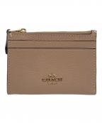 COACHコーチ）の古着「COACH ミニ スキニー IDケース」｜ベージュ