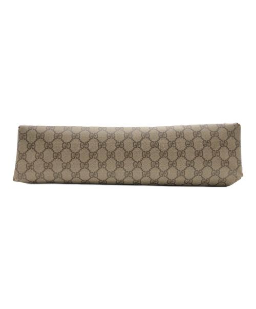 GUCCI（グッチ）GUCCI (グッチ) GUCCI オールドグッチ トートバッグ ブラウン×ベージュの古着・服飾アイテム