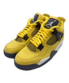NIKE（ナイキ）の古着「NIKE AIR JORDAN 4 RETRO」｜イエロー