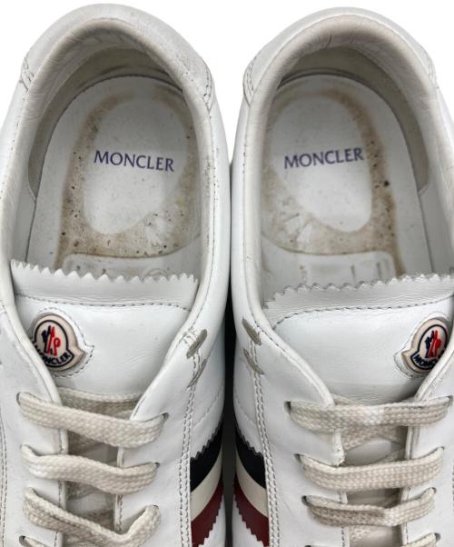 MONCLER（モンクレール）MONCLER (モンクレール) MONCLER LA MONACO スニーカー ホワイト サイズ:43の古着・服飾アイテム