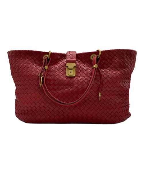 BOTTEGA VENETA（ボッテガベネタ）BOTTEGA VENETA (ボッテガベネタ) BOTTEGA VENETA (ボッテガべネタ) 　カプリ レッドの古着・服飾アイテム