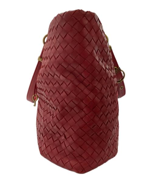 BOTTEGA VENETA（ボッテガベネタ）BOTTEGA VENETA (ボッテガベネタ) BOTTEGA VENETA (ボッテガべネタ) 　カプリ レッドの古着・服飾アイテム