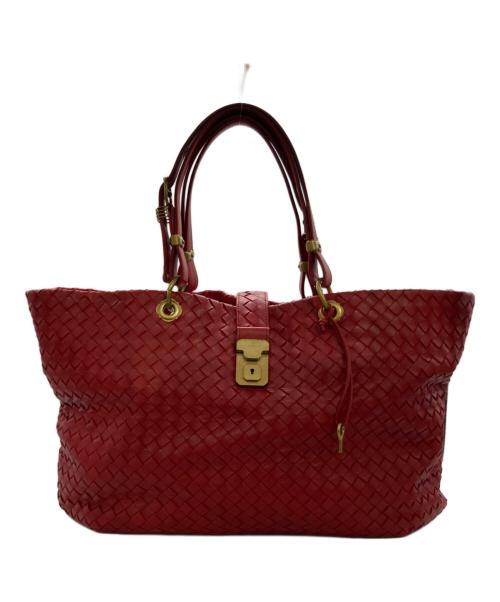 BOTTEGA VENETA（ボッテガベネタ）BOTTEGA VENETA (ボッテガベネタ) BOTTEGA VENETA (ボッテガべネタ) 　カプリ レッドの古着・服飾アイテム