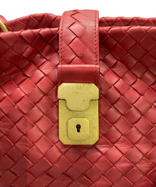 BOTTEGA VENETA（ボッテガベネタ）BOTTEGA VENETA (ボッテガベネタ) BOTTEGA VENETA (ボッテガべネタ) 　カプリ レッドの古着・服飾アイテム