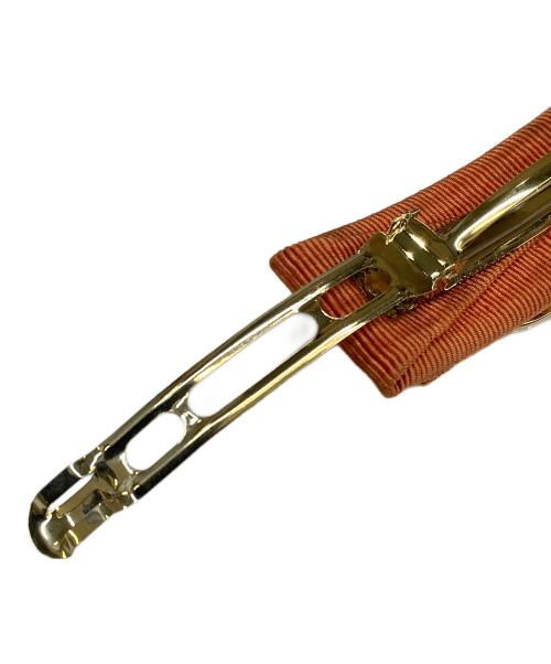 Salvatore Ferragamo（サルヴァトーレ フェラガモ）Salvatore Ferragamo (サルヴァトーレ フェラガモ) リボンバレッタ ピンクの古着・服飾アイテム