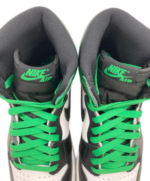 NIKE（ナイキ）NIKE (ナイキ) NIKE AIR JORDAN 1 RETRO HIGH OG ブラック×グリーン サイズ:US 8.5 未使用品の古着・服飾アイテム