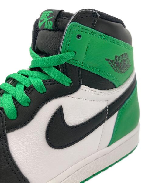 NIKE（ナイキ）NIKE (ナイキ) NIKE AIR JORDAN 1 RETRO HIGH OG ブラック×グリーン サイズ:US 8.5 未使用品の古着・服飾アイテム