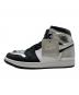 NIKE (ナイキ) WMNS AIR JORDAN 1 HIGH OG ブラック×ホワイト×シルバー サイズ:US 10：11000円