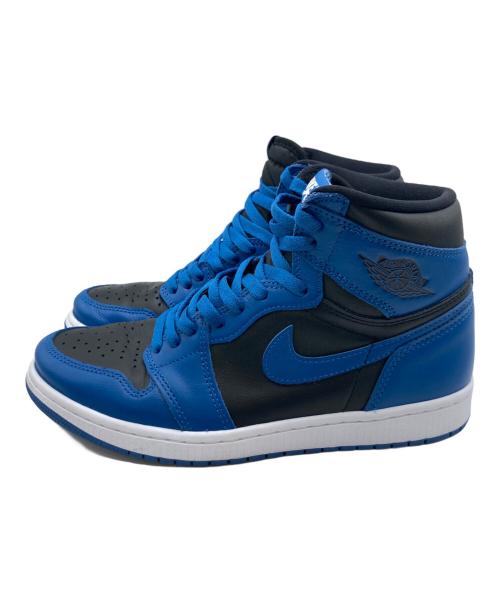 NIKE（ナイキ）NIKE (ナイキ) AIR JORDAN 1 RETRO HIGH OG ブラック×ブルー サイズ:26.5の古着・服飾アイテム