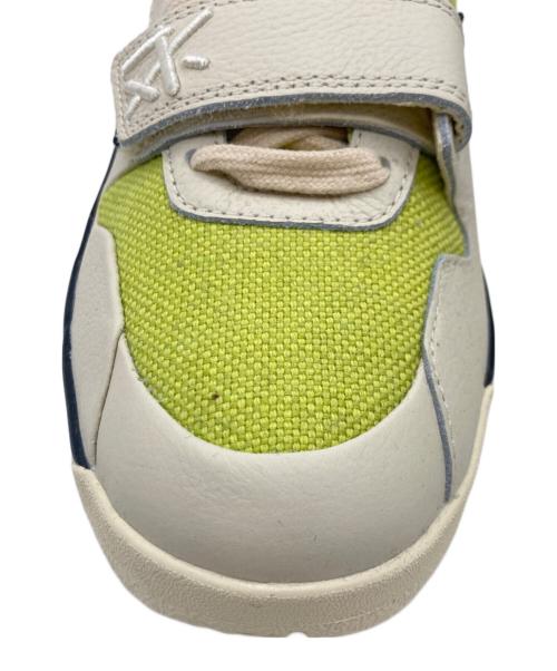 NIKE（ナイキ）NIKE (ナイキ) Travis Scott (トラヴィススコット) JORDAN JUMPMAN JACK TR グリーン×ベージュ サイズ:US 8の古着・服飾アイテム
