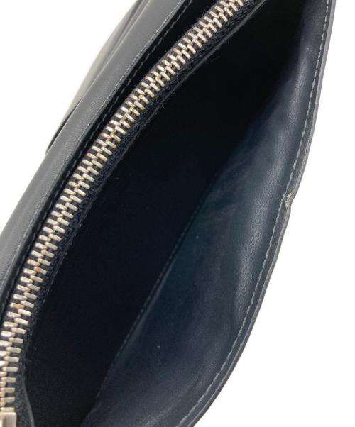 LOUIS VUITTON（ルイ ヴィトン）LOUIS VUITTON (ルイ ヴィトン) LOUIS VUITTON ポルトフォイユ･ブラザ 長財布 ブラック×ネイビーの古着・服飾アイテム