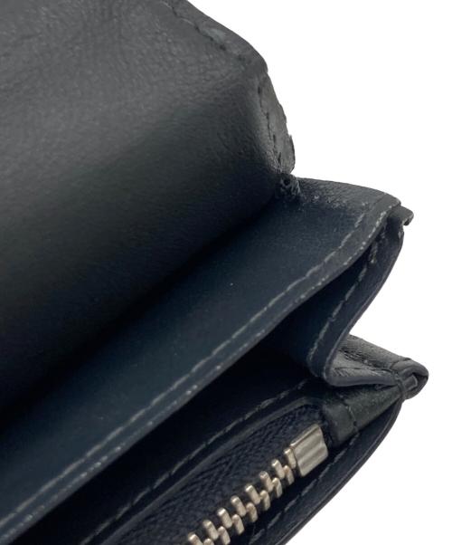 LOUIS VUITTON（ルイ ヴィトン）LOUIS VUITTON (ルイ ヴィトン) LOUIS VUITTON ポルトフォイユ･ブラザ 長財布 ブラック×ネイビーの古着・服飾アイテム