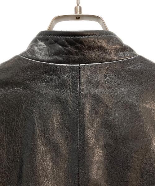 AVIREX（アヴィレックス）AVIREX (アヴィレックス) AVIREX レザージャケット ブラック サイズ:Lの古着・服飾アイテム