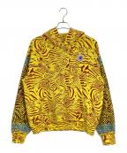 RED HOT CHILI PEPPERSレッドホットチリペッパーズ）の古着「Michael Rios Special Artist Hoodie」｜レッド×イエロー