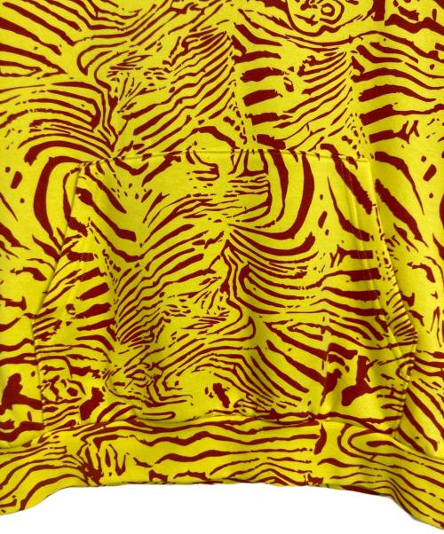 RED HOT CHILI PEPPERS（レッドホットチリペッパーズ）RED HOT CHILI PEPPERS (レッドホットチリペッパーズ) Michael Rios Special Artist Hoodie レッド×イエロー サイズ:Mの古着・服飾アイテム