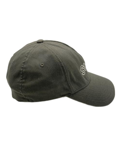 stussy（ステューシー）stussy (ステューシー) stussy(ステューシー) キャップ グレー×レッドの古着・服飾アイテム