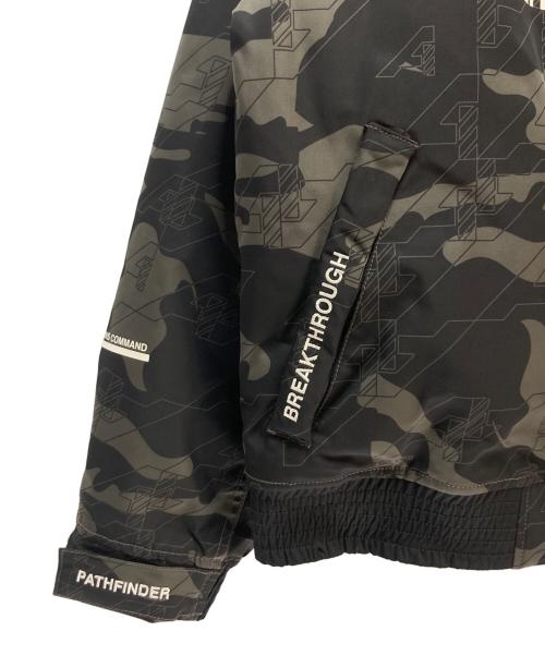 AVIREX（アヴィレックス）AVIREX (アヴィレックス) AVIREX フライトジャケット グレー×ブラック サイズ:Lの古着・服飾アイテム